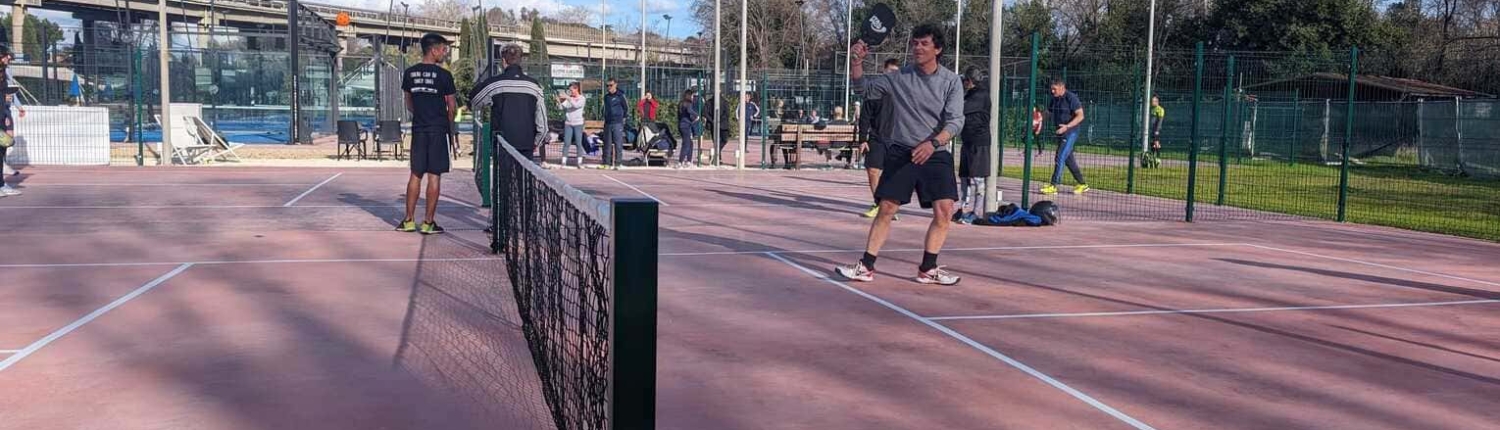 Pickleball a Roma: doppio