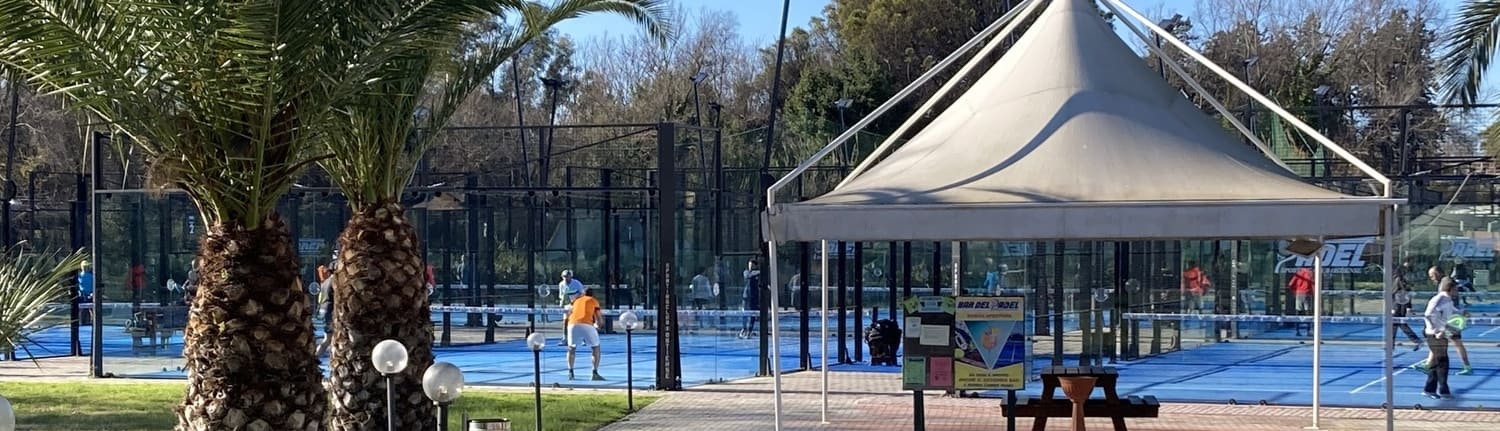 area pickleball e padel allo Sporting Club Ostiense